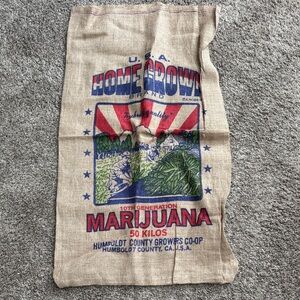 Homegrown Brand Burlap Storage Sack - Brown